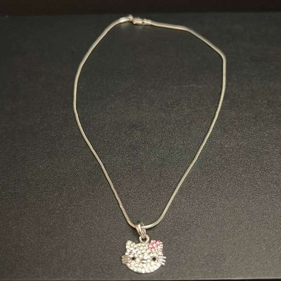 Hello Kitty Rhinestone Necklace - Picture 2 of 3